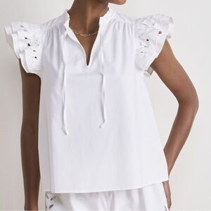 NWT Vineyard vines eyelet top XL